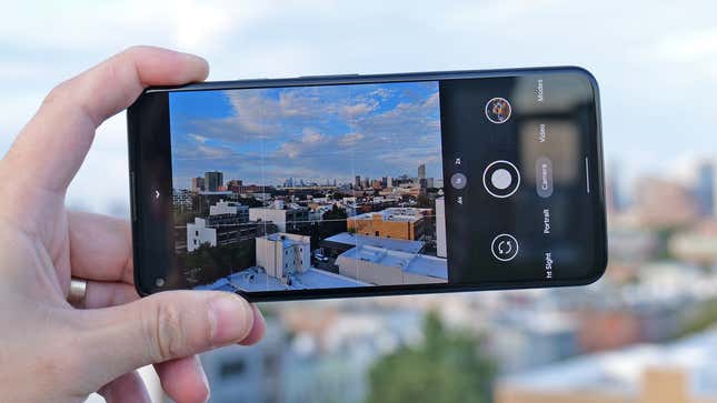 Pixel 5a camera app