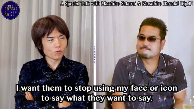 Masahiro Sakurai is the creator of Smash Bros. and Kirby.