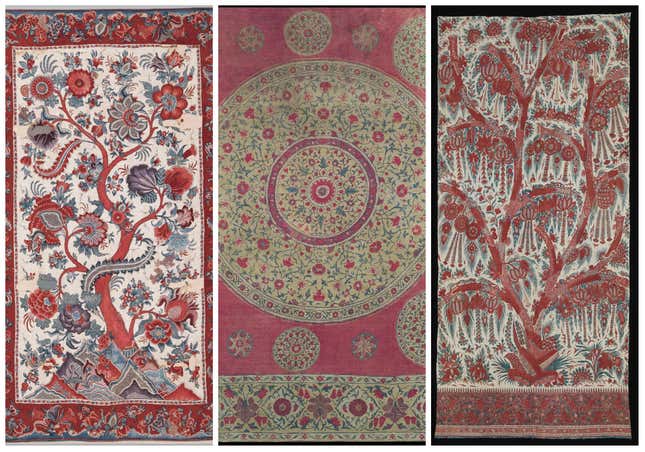 Europeans went wild for designs like these from India in the 18th century.