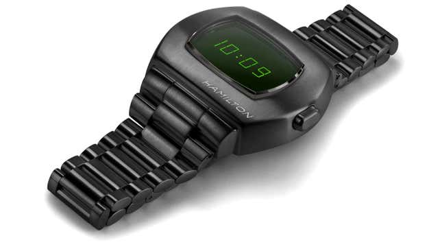 Image for article titled The World’s First Digital Watch Gets a Matrix Facelift