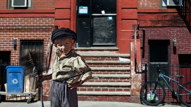 Image for article titled Soot-Covered Ragamuffin Moving Into Neighborhood Suggests Area About To Undergo Industrial Revolution