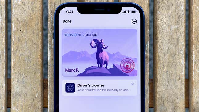 Image for article titled How to Use Your iPhone As an Official ID