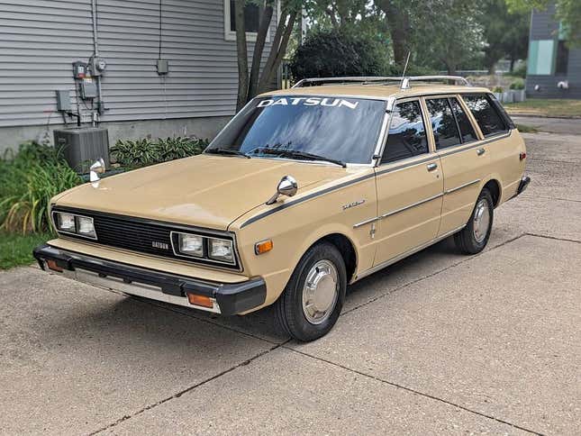 Image for article titled At $13,900, Could This 1980 Datsun 510 Wagon Haul Home A Win?