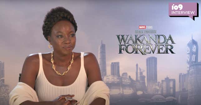 Image for article titled Black Panther: Wakanda Forever&#39;s Danai Gurira on Okoye&#39;s Path in the Film