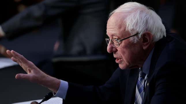 Bernie Sanders would like to talk to you about MLB’s anti-trust exemption.