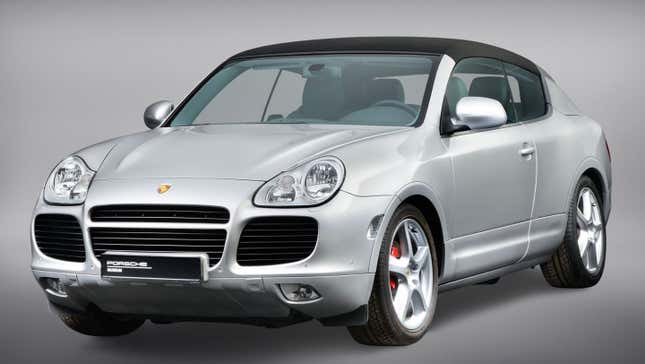 Image for article titled Porsche Almost Did a Cayenne Cabrio, But Thought Better of It