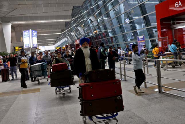 Image for article titled After an unusual surge in prices, domestic airfares in India are falling