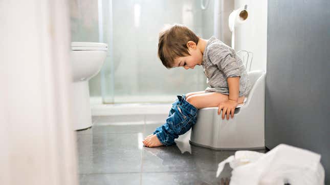 Image for article titled How to Get Your Reluctant Toddler to Poop in the Potty