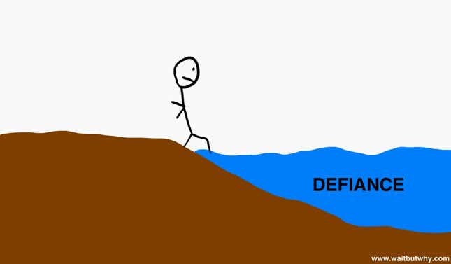 Image for article titled A successful life depends on following your instincts over your primal need to fit in