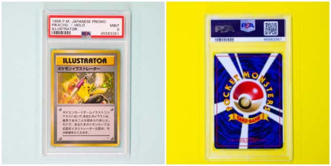 Image for article titled The World&#39;s Most Expensive Pokémon Card Breaks A New Auction Record