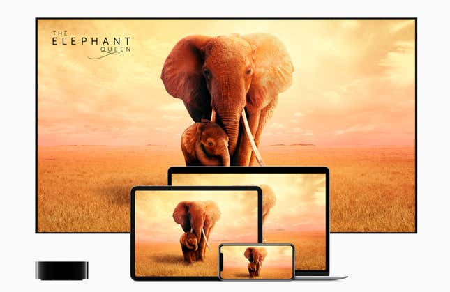 今年開始されたApple TV+