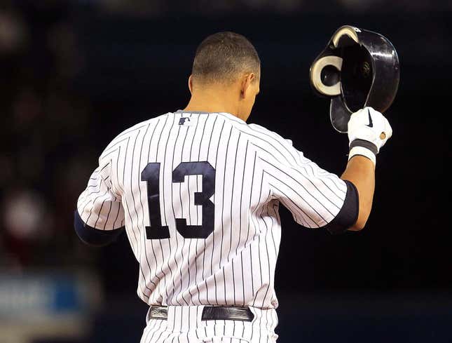 Image for article titled A-Rod’s Number Reissued Immediately After Game
