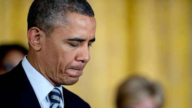 Image for article titled Obama Deeply Concerned After Syrians Gassed To Death On White House Lawn