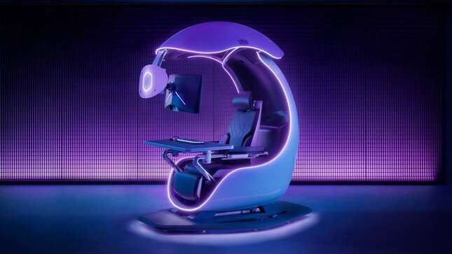 Orb X de Cooler Master es una cápsula de juego inmersiva que te permite aislarte aún más de la sociedad