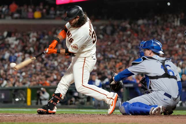 Brandon Crawford and the Giants are hitting far fewer home runs than last year.