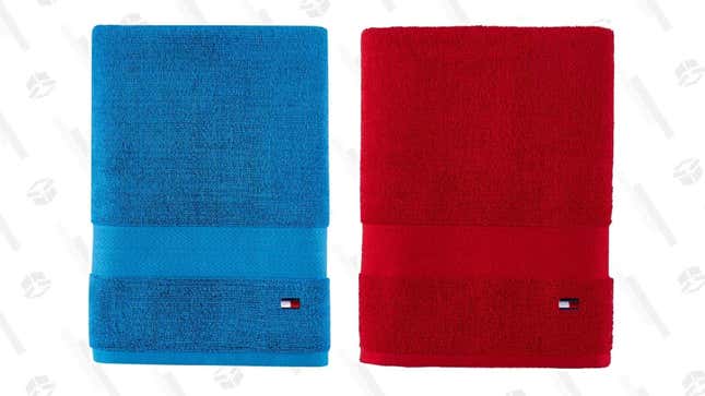 Tommy Hilfiger Cotton Bath Towels | $6 | Macy’s