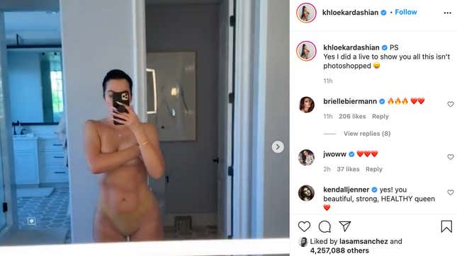 Image for article titled Khloé Kardashian Explains Why She Wants to Erase That &#39;Bad&#39; Picture