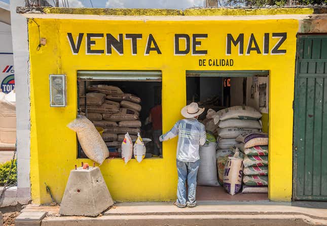 A seed business in Ocotlán in the state of Oaxaca.
