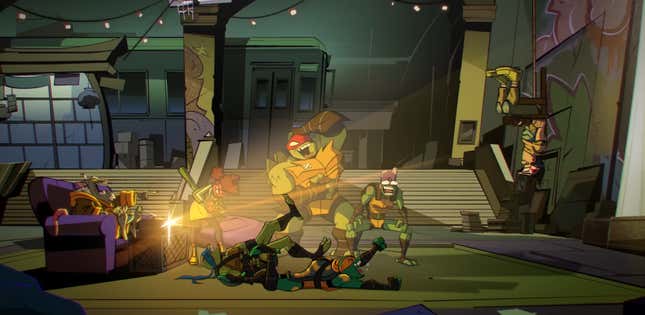 Image for article titled Rise of the TMNT: The Movie Is an Exhilarating Showing for One of the Ninja Turtles' Best Incarnations