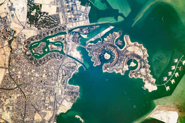 Image for article titled How humans shape the earth’s surface, as seen from space