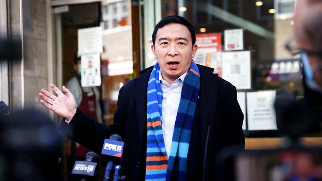 Image for article titled Andrew Yang Developing New Fourth Party After Failing To Gain Support With Third Party
