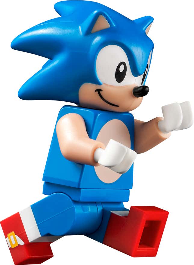 Image for article titled Sonic the Hedgehog Is Speeding Into Lego
