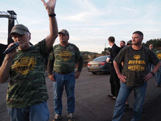 The miners’ strike is history-making.