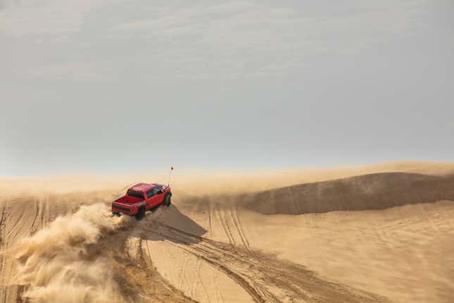 Image for article titled The 2023 Ford F-150 Raptor R Is Scary Quick But Shockingly Friendly
