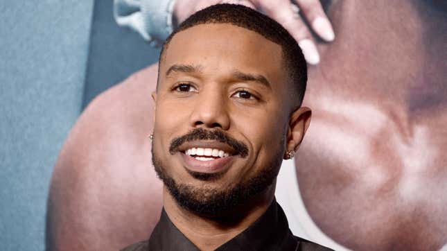 Michael B. Jordan attends the Los Angeles Premiere Of “CREED III” at TCL Chinese Theatre on February 27, 2023 in Hollywood, California.