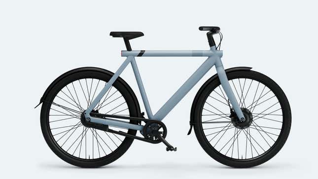 Portrait of the Van Moof S3 electric bike