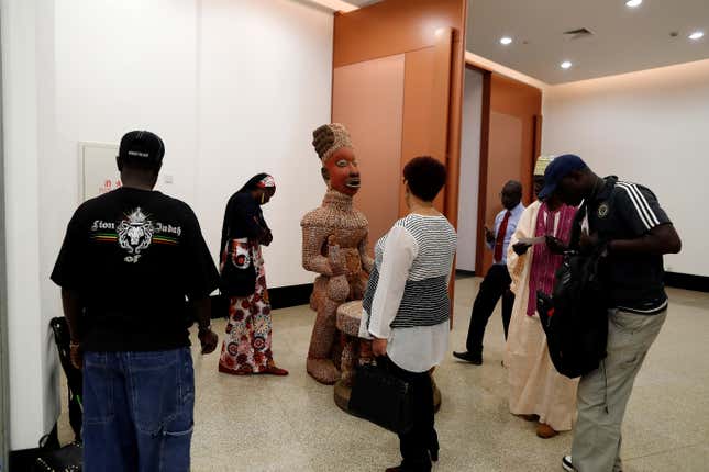 Image for article titled Photos: Inside the sprawling Museum of Black Civilizations in Senegal