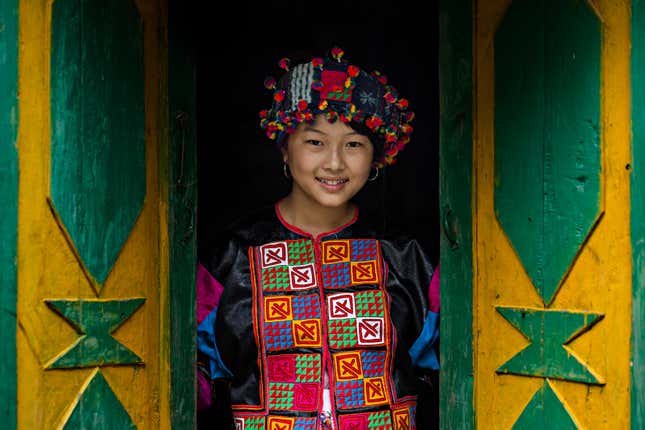 A member of the Lo Lo Ha ethnic group.