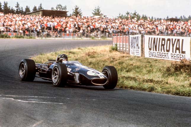The Eagle Mk1 during the 1967 German Grand Prix