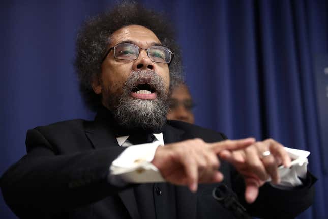 Image for article titled Cornel West Posts Scathing Resignation Letter to Harvard Dean