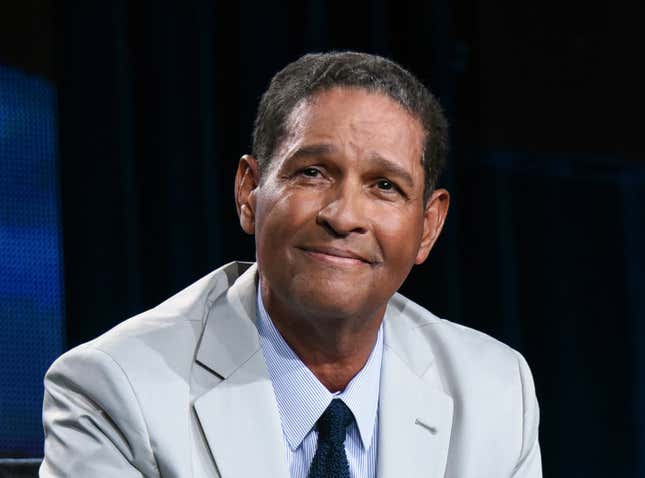 FILE - Sportscaster Bryant Gumbel speaks on stage at HBO 2015 Winter TCA in Pasadena, Calif., Jan. 8, 2015. Gumbel&#39;s “Real Sports” newsmagazine on HBO will end its run after 29 years on the air, the network said on Wednesday. The show has been like a “60 Minutes” of sports, taking a look at social and economic issues beyond the games, and has won 37 Sports Emmy Awards. Gumbel, 74, won a lifetime achievement award at the Sports Emmys earlier this year. (Photo by Richard Shotwell/Invision/AP, File)