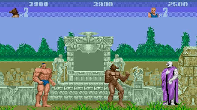 That infamous indie classic, Altered Beast.