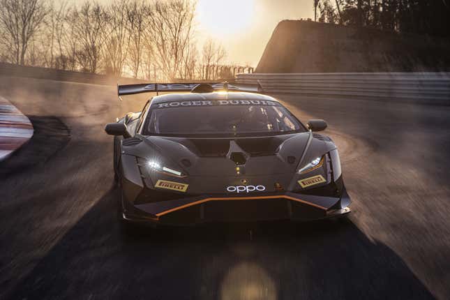 Image for article titled Lamborghini Just Made Its Lamborghini-Only Racing Series Faster