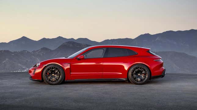 Image for article titled The Porsche Taycan GTS Sport Turismo Is The Wagon It Should Have Made In The First Place