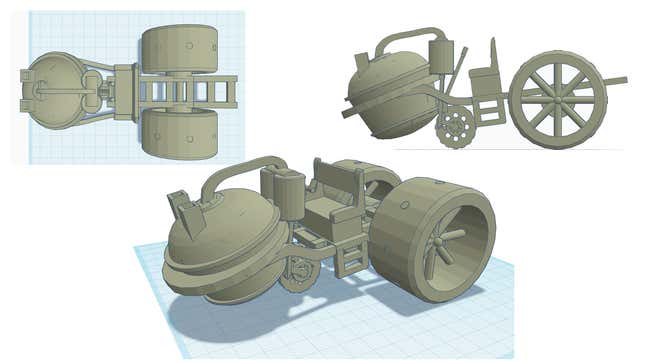 Image for article titled This Is What A Hot Wheels Of The First Car Ever Built Would Be Like