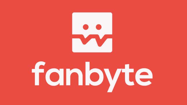 An image shows the Fanbyte logo on an orange background. 