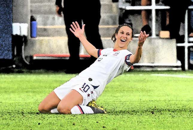 Carli Lloyd makes U.S. soccer team for her 4th Olympics