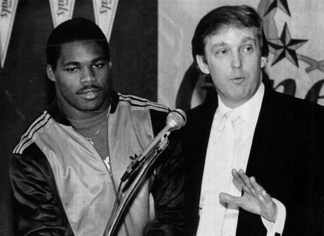 Image for article titled Donald Trump&#39;s 10 best sports moments