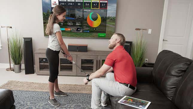 Image for article titled This At-Home Golf Simulator Is 20% Off Right Now