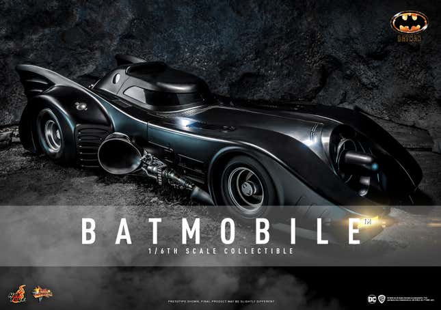 Image for article titled The Ultimate 1989 Batman and Batmobile Are Here