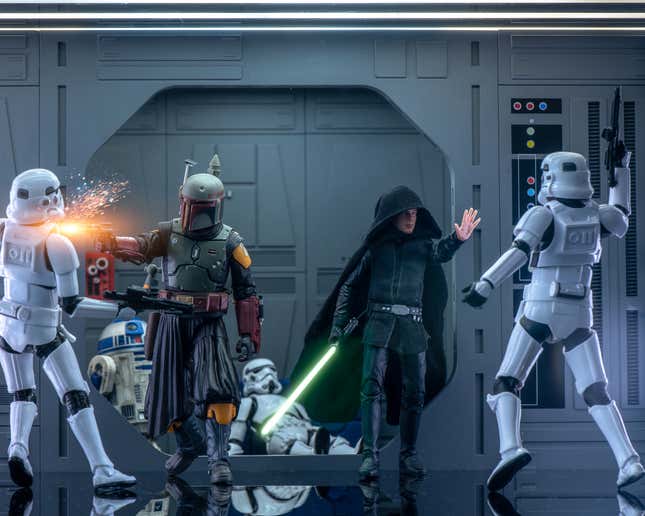 Image for article titled Enjoy These Incredible Star Wars Toy Photos for May 4
