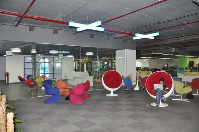InMobi now employs more than 900 people.