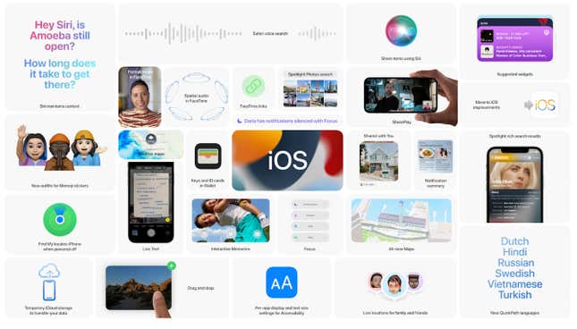 Imagen para el artículo titulado Estas son las novedades de iOS 15, la próxima actualización del iPhone