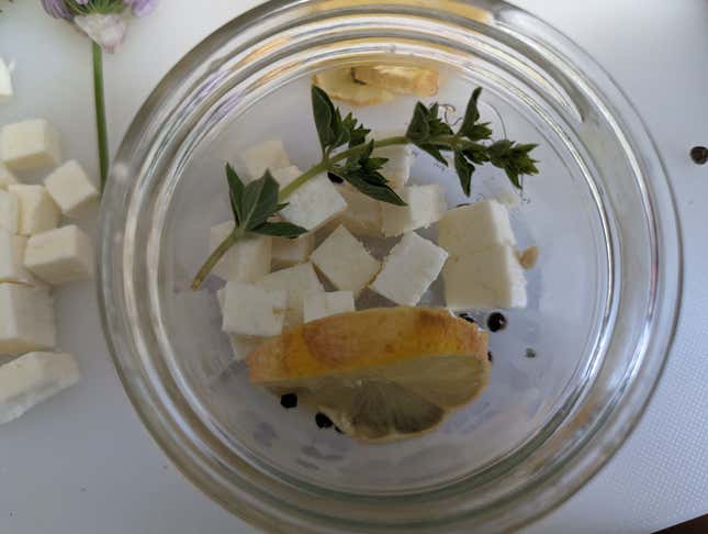 Image for article titled You Should Preserve Your Feta in Oil