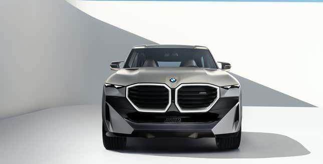 Image for article titled BMW's Concept XM Will Be The First Electrified And Most Powerful M Car Ever