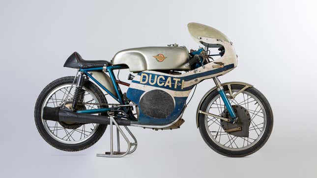 Image for article titled Mike Hailwood&#39;s 1960 Ducati Race Bike Is Headed To Auction